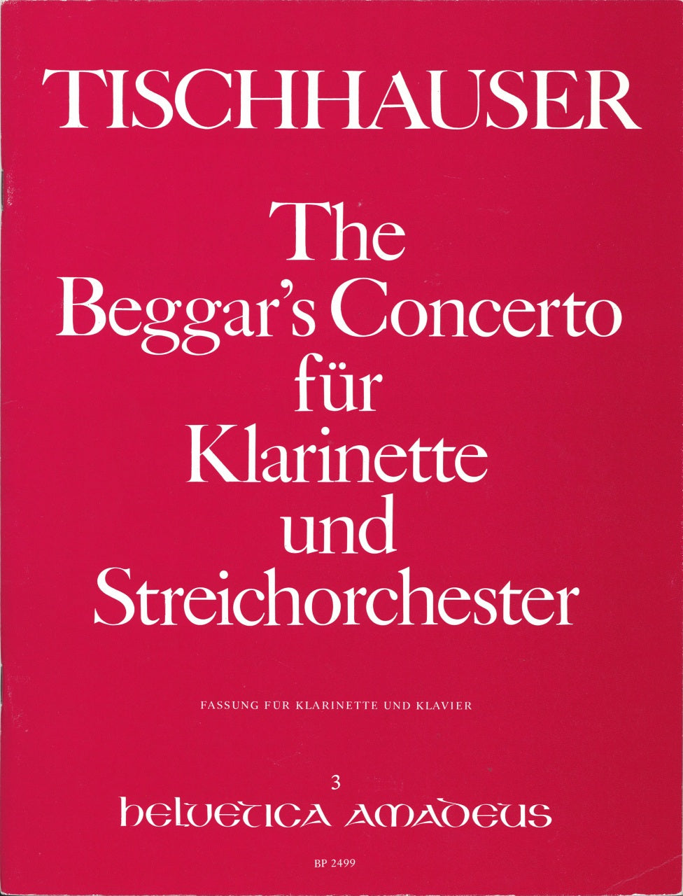 Tischhauser, Beggar's Concerto (Amadeus Verlag)