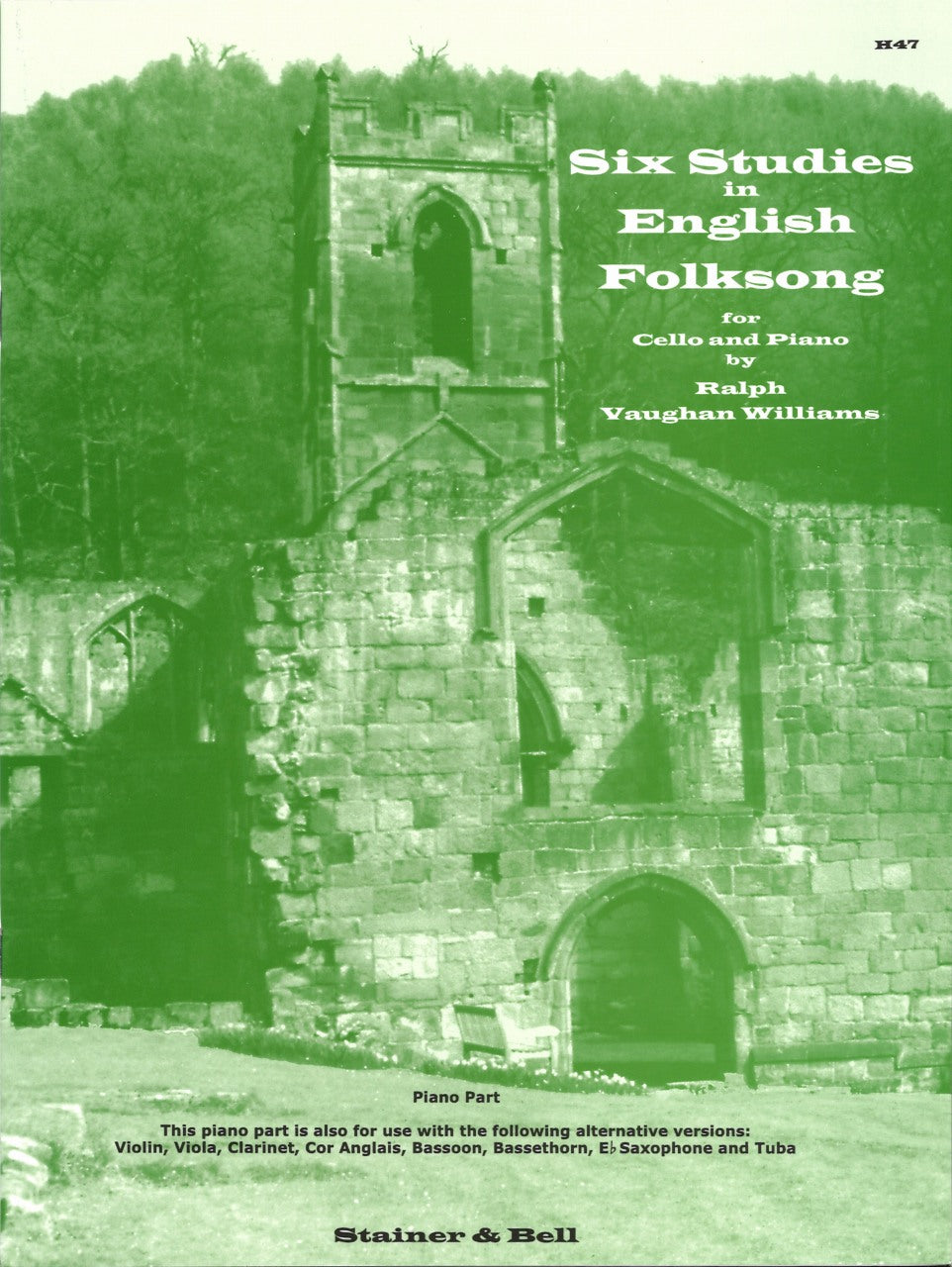 Vaughan Williams, 6 Studies (Cl,Pf) (Stainer & Bell)