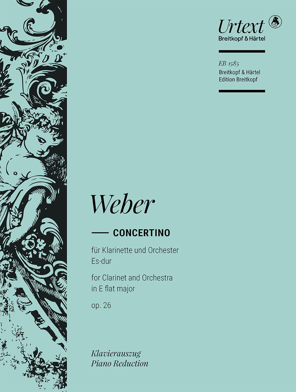 Weber, Concertino op. 26 in Eb (Breitkopf)