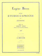Bozza, 12 Etudes-caprices op. 60 (Leduc)