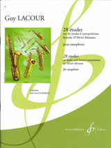 Lacour, 28 Etudes sur les modes a transp (Billaudot)