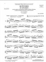 Lacour, 28 Etudes sur les modes a transp (Billaudot)