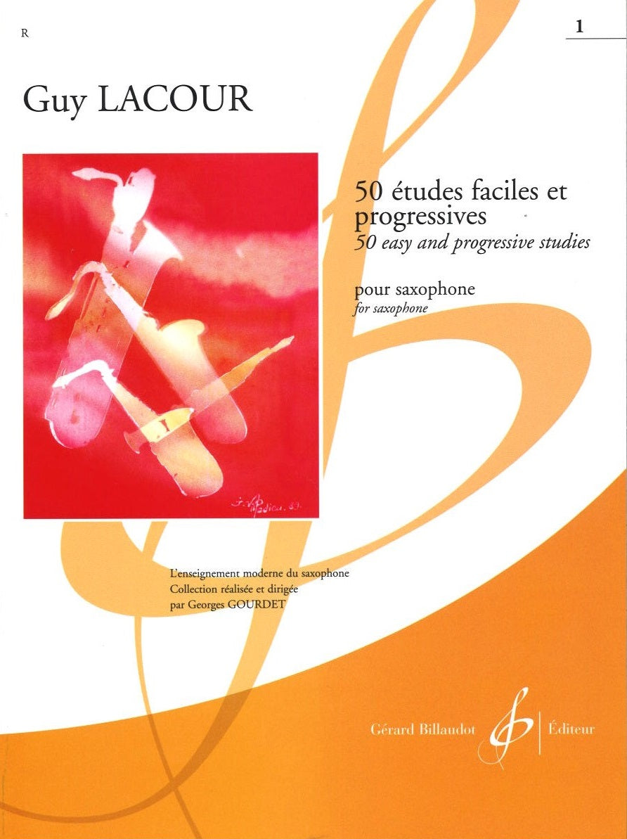 Lacour, 50 Etudes faciles & progr. 1 (Billaudot)