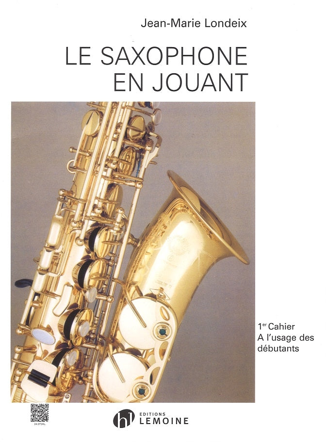 Londeix, Saxophone en jouant 1 (Lemoine)