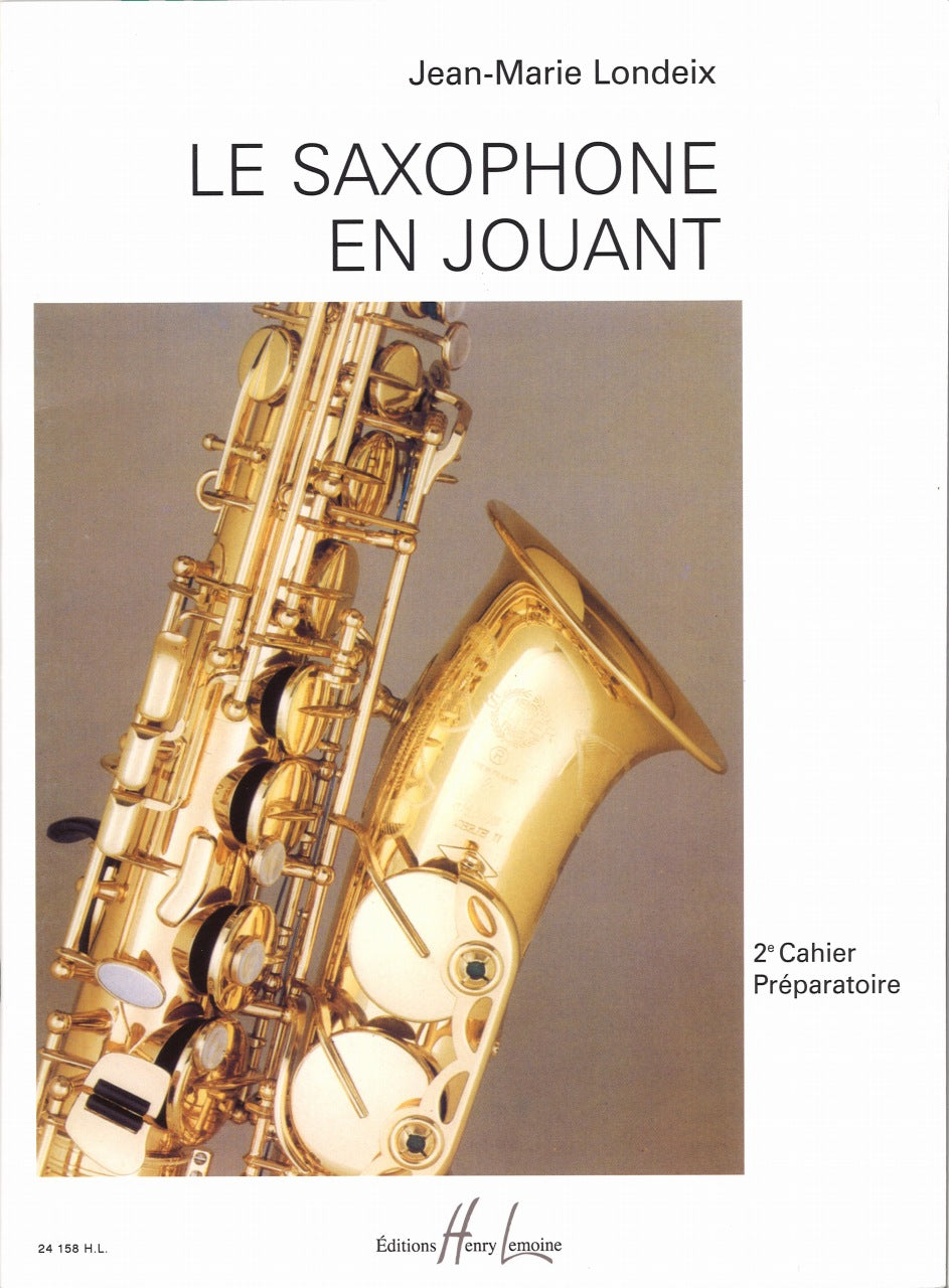 Londeix, Saxophone en jouant 2 (Lemoine)