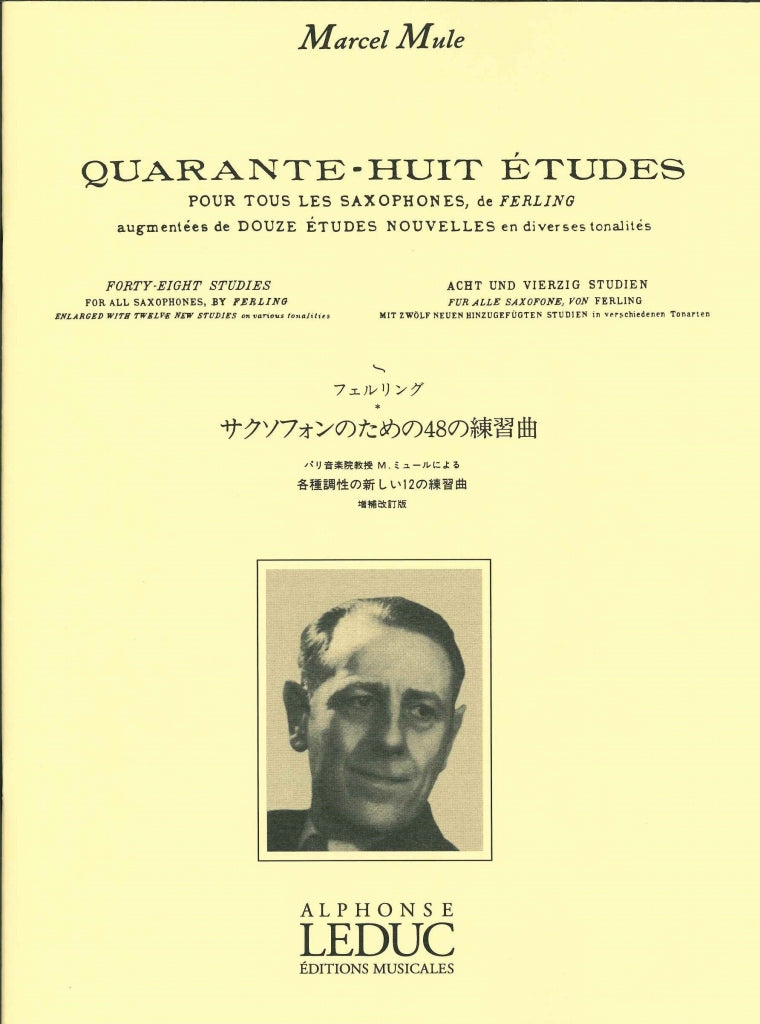 Mule, 48 Etudes, d'apres Ferling (Leduc)