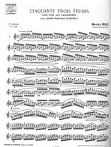Mule, 53 Etudes, 1er cahier (Leduc)
