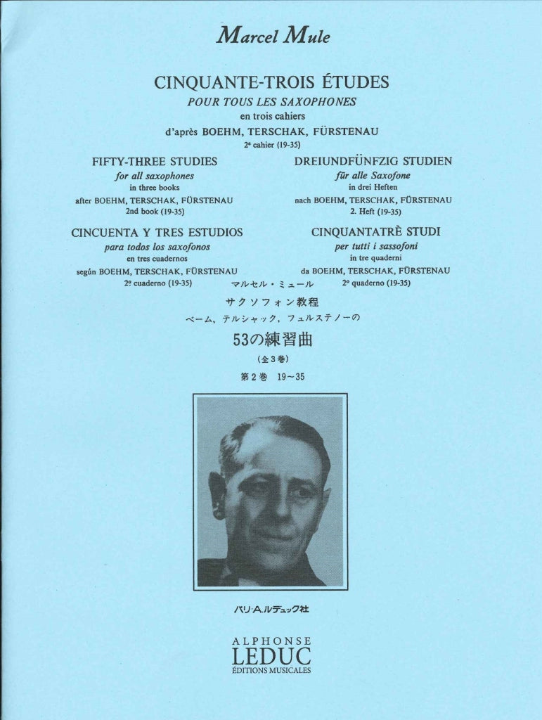 Mule, 53 Etudes, 2e cahier (Leduc)