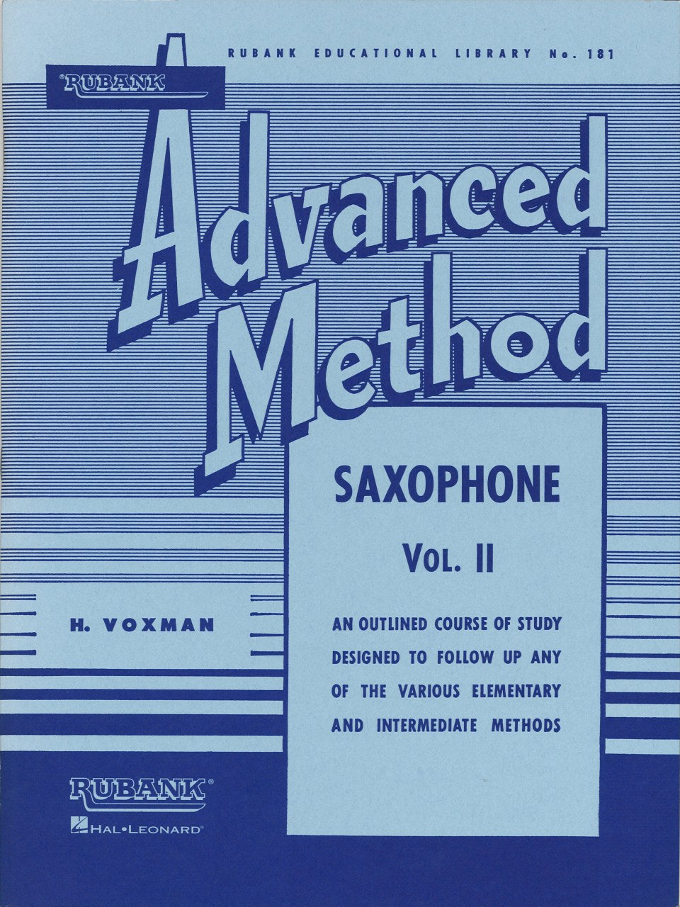 Voxman/Gower, Advanced Method 2 (Rubank)
