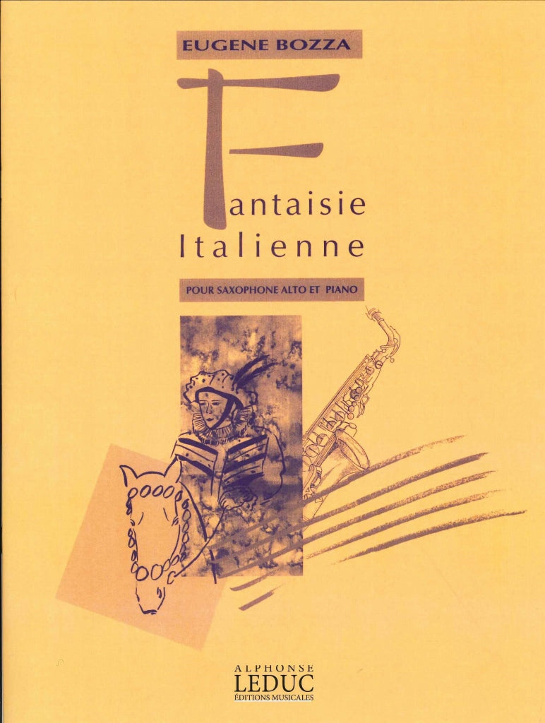 Bozza, Fantaisie italienne (ASax,Pf) (Leduc)