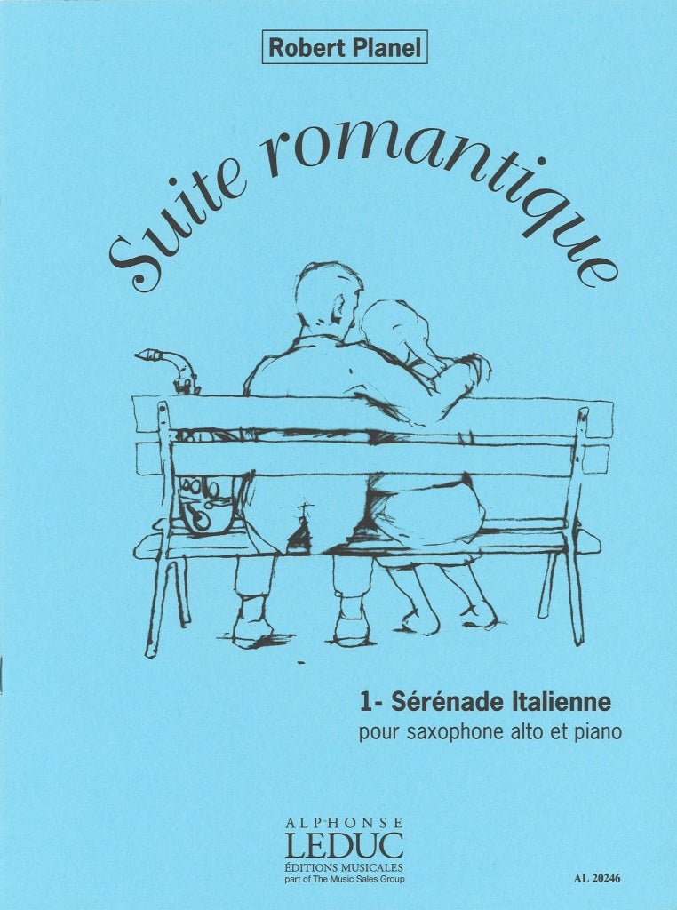 Planel, Suite romantique 1 (Alto,Pf) (Leduc)
