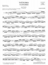 Milde, 75 Etudes 1 op. 24: 25 Etudes (Billaudot)