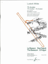 Milde, 75 Etudes 2 op. 26: 25 Etudes (Billaudot)