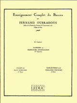 Oubradous, Enseignement complet 1 (Leduc)