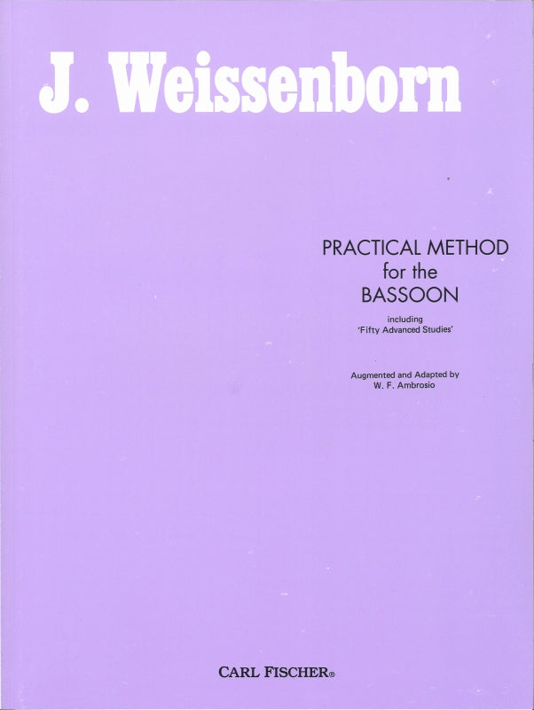 Weissenborn, Practical Method (Carl Fischer)