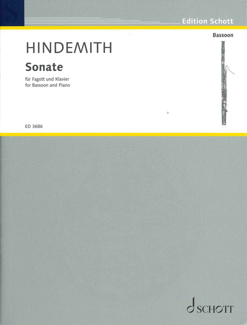 Hindemith, Sonate (1938) (Schott)