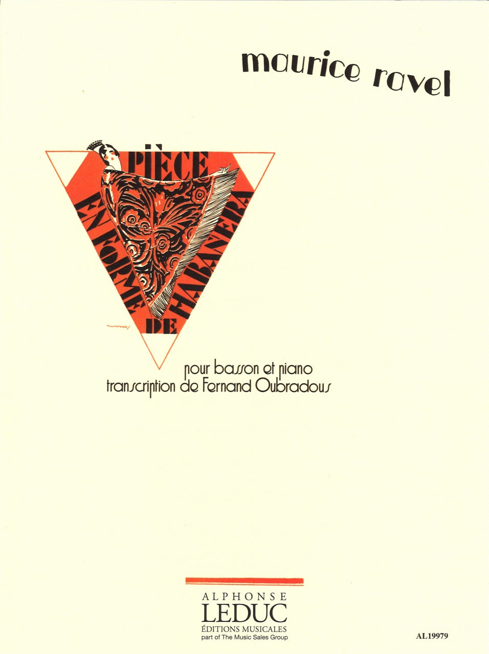 Ravel, Piece en form de habanera (Bn,Pf) (Leduc)