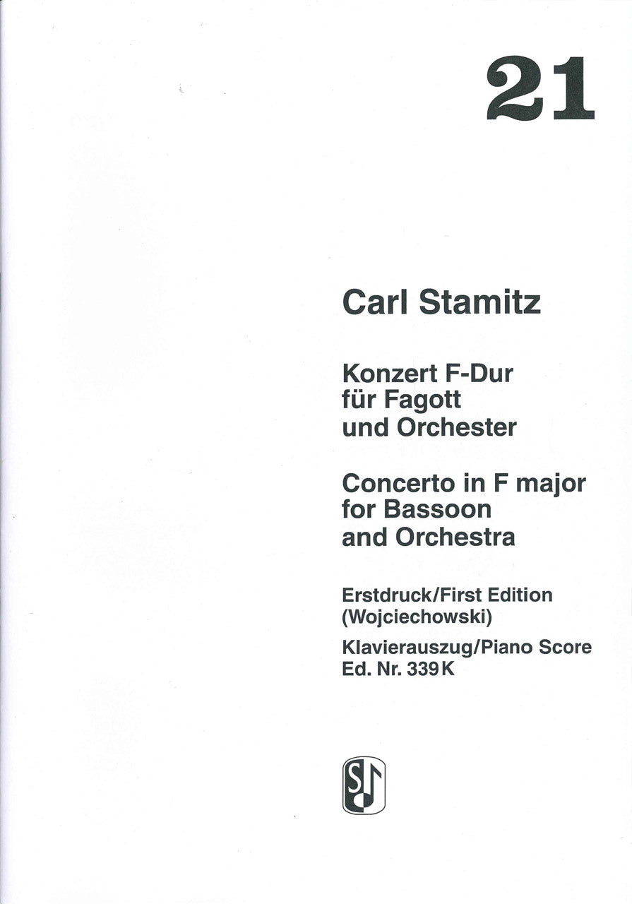 Stamitz, Concerto in F (Bn,Pf) (Sikorski)