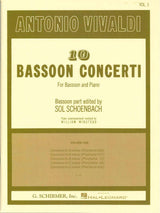 Vivaldi, 10 Bassoon Concerti, 1 (G.Schirmer)