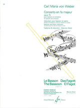 Weber, Concerto op. 75 in F (Allard) (Billaudot)
