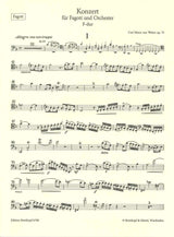 Weber, Concerto in F, op. 75 (Breitkopf)
