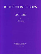 Weissenborn, 6 Trios (3Bn) (Musica Rara)