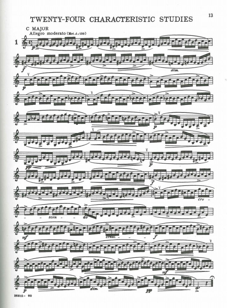 Clarke, Characteristic Studies (Carl Fischer)