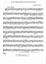 Hering, 28 Melodious & Technical Etudes (Carl Fischer)
