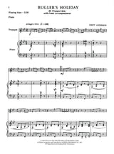 Anderson,L., Bugler's Holiday (CPP/Belwin)