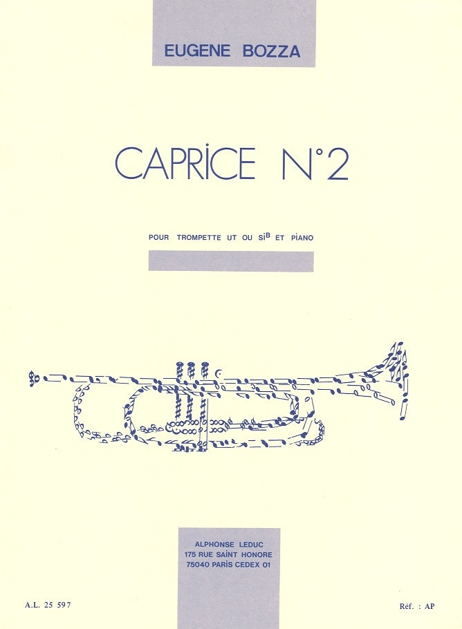 Bozza, Caprice No. 2 (Leduc)