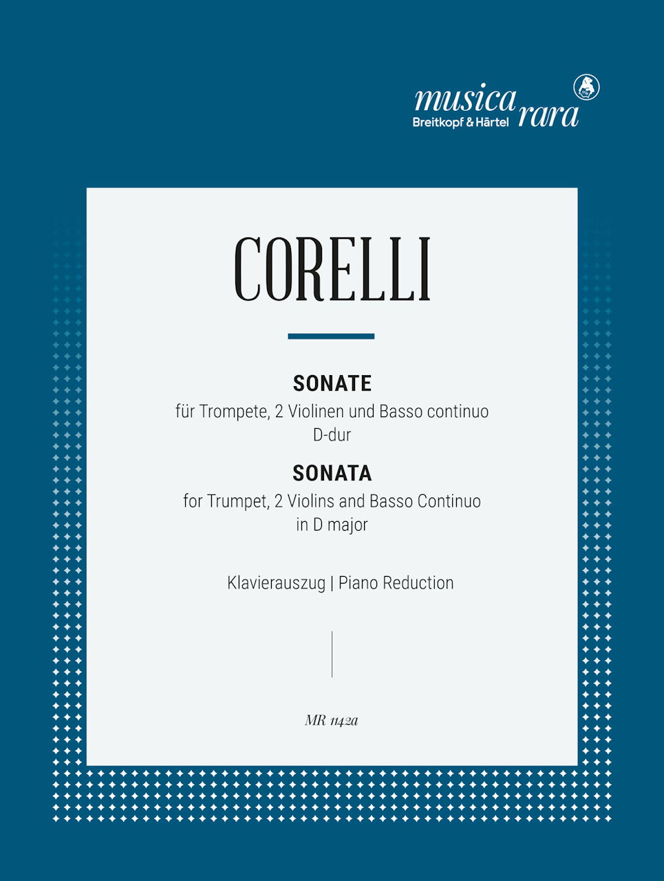 Corelli, Sonata in D (Musica Rara)