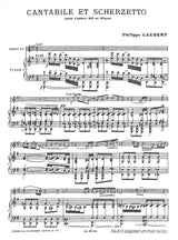 Gaubert, Cantabile et Scherzetto (Leduc)