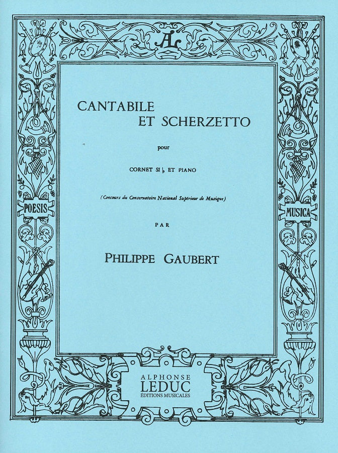Gaubert, Cantabile et Scherzetto (Leduc)