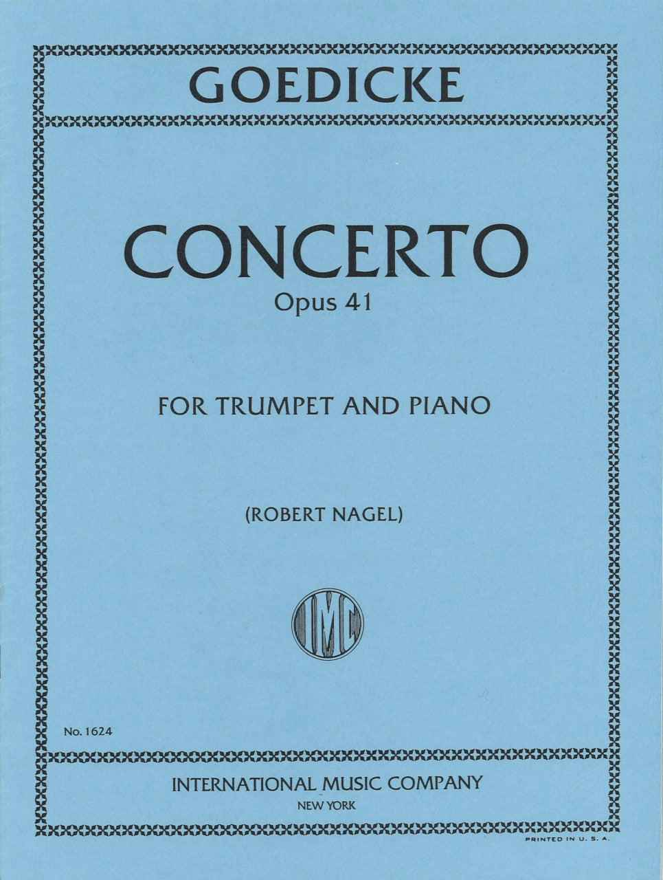 Goedicke, Concerto op. 41 (IMC)