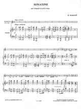 Martinu, Sonatine H 357 (Trp,Pf) (Leduc)