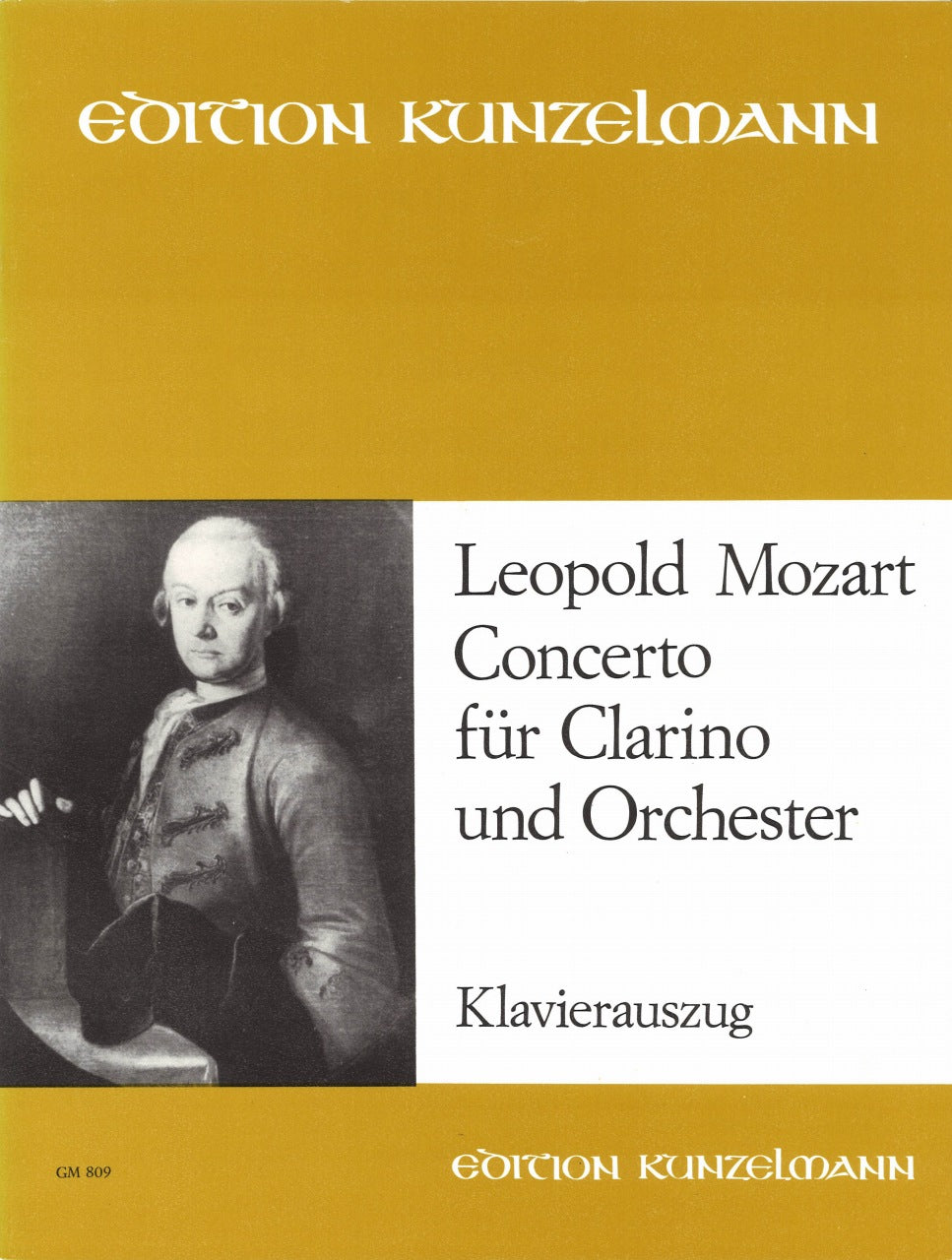 Mozart,L., Concerto in D (Weinmann) (Kunzelmann)