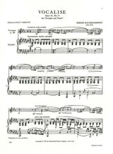 Rachmaninoff, Vocalise op. 34/14 (IMC)