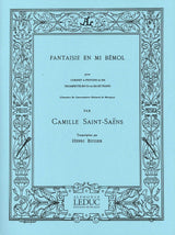 Saint-Saens, Fantaisie en mib (Leduc)
