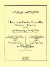 Maxime-Alphonse, 200 Etudes nouv., 2 (Leduc)