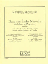 Maxime-Alphonse, 200 Etudes nouv., 4 (Leduc)