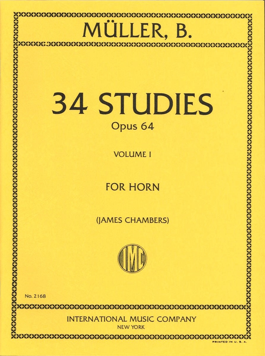 Muller, 34 Studies op. 64, 1 (Chambers) (IMC)