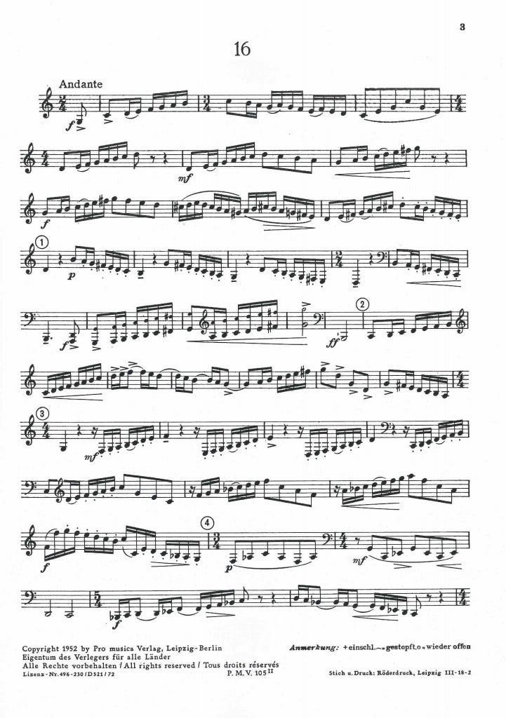 Neuling, 30 Spezial-Etuden tiefes Hn, 2 (Pro Musica)