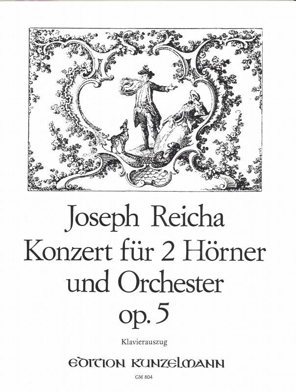 Reicha, Concerto in E, op. 5 (2Hn,Pf) (Kunzelmann)