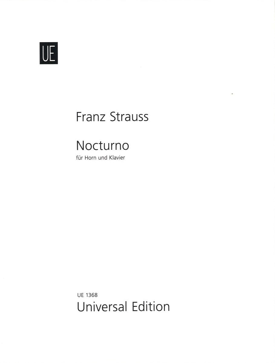 Strauss,F., Nocturno op. 7 (Universal)