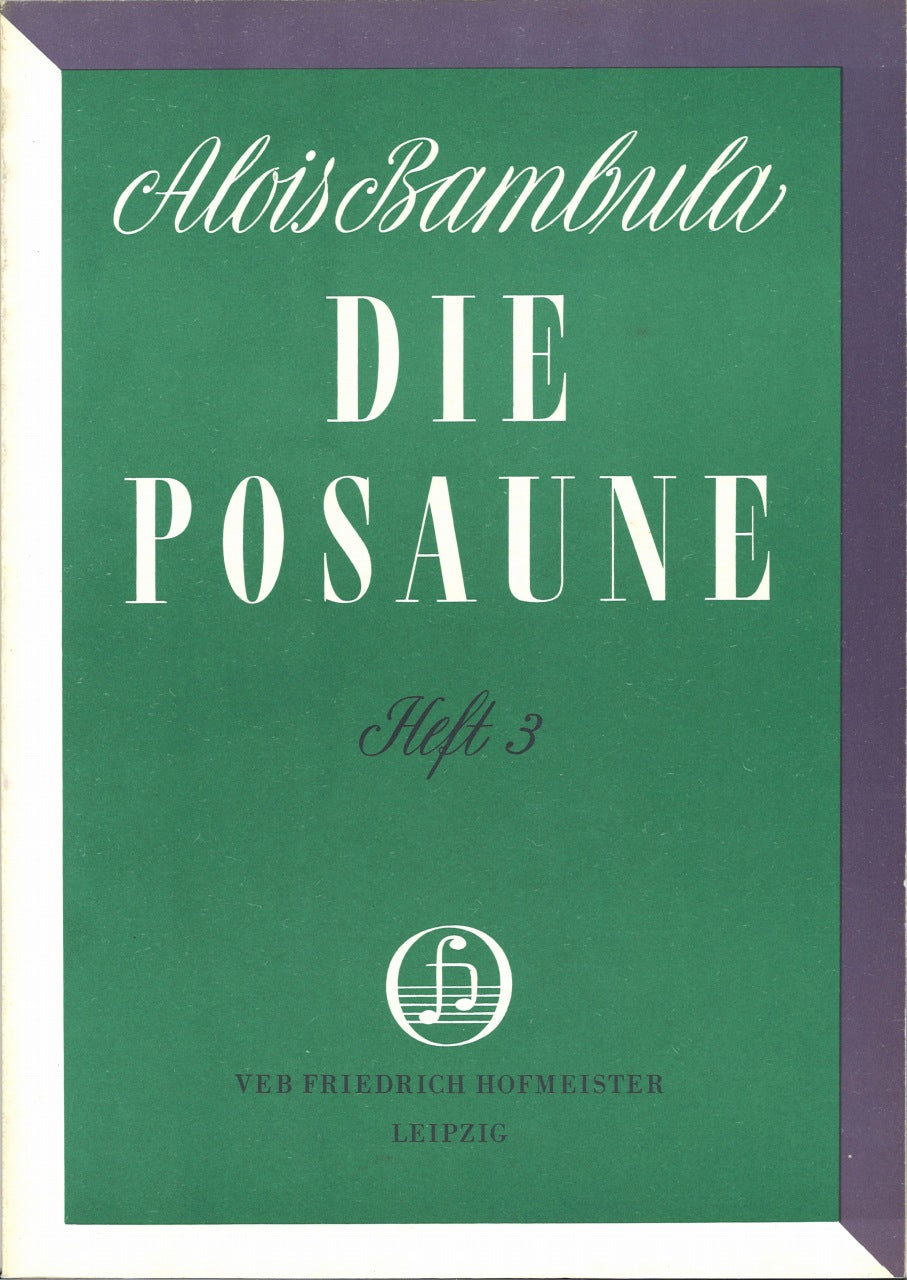 Bambula, Die Posaune 3 (Hofmeister)