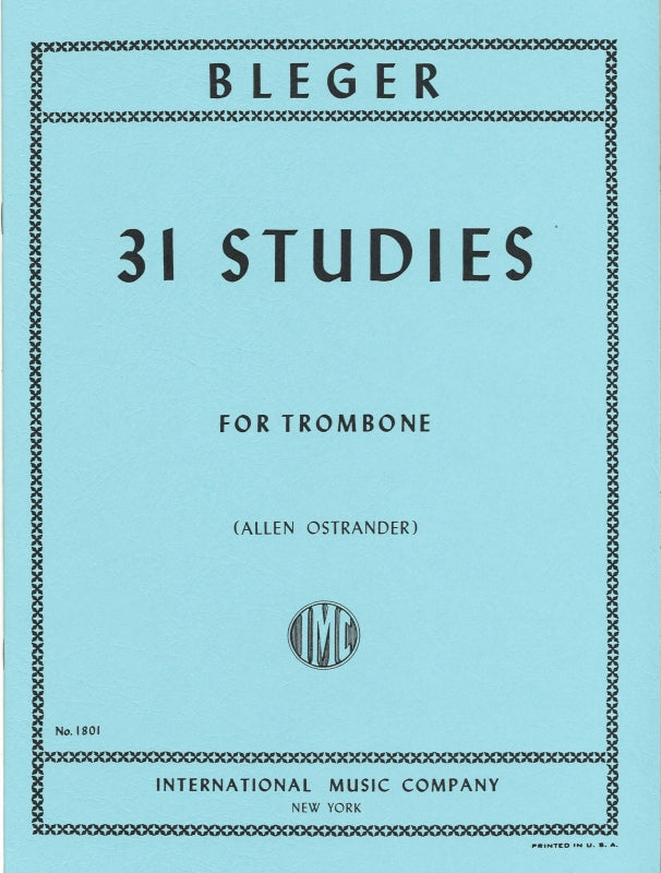 Bleger, 31 Studies (Ostrander) (IMC)