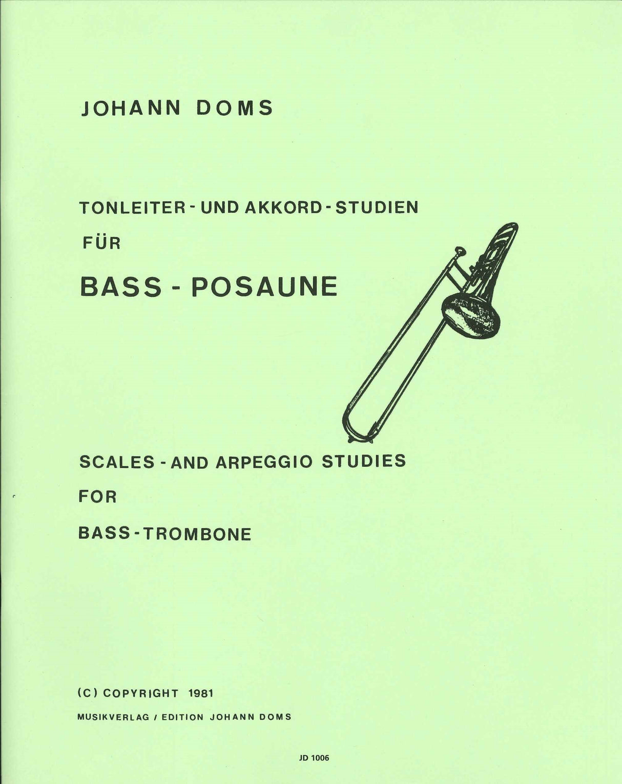 Doms, Tonleiter & Akkordstudien (BTbn) (J.Doms)