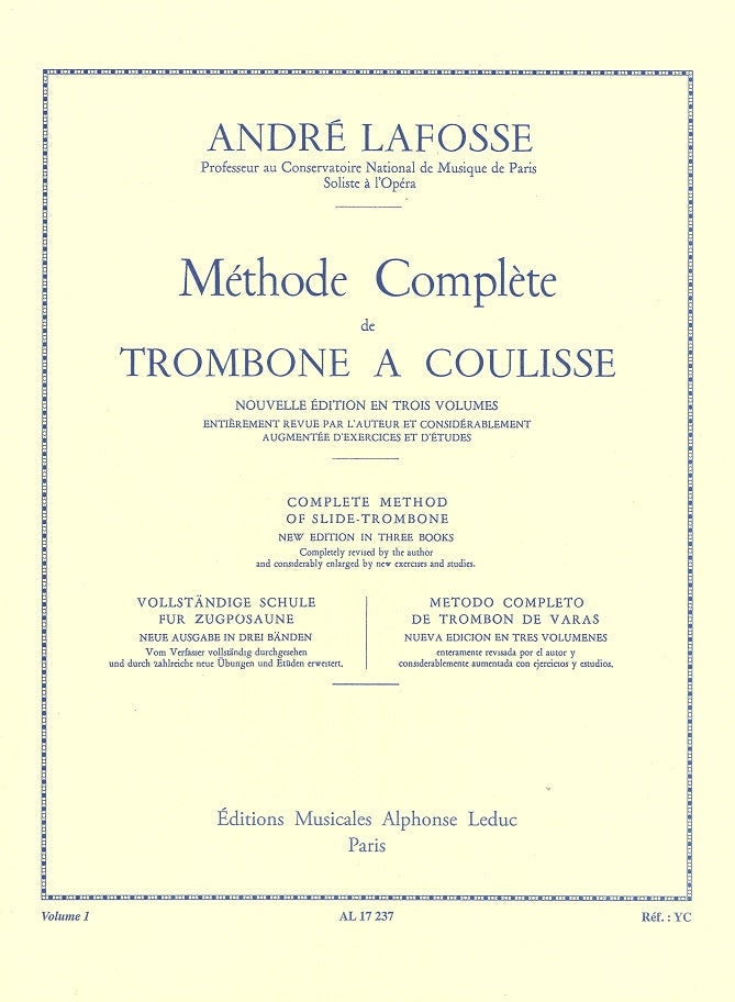 Lafosse, Methode complete 1 (Leduc)
