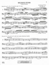 Ostrander, Melodious Etudes (BTbn) (Carl Fischer)