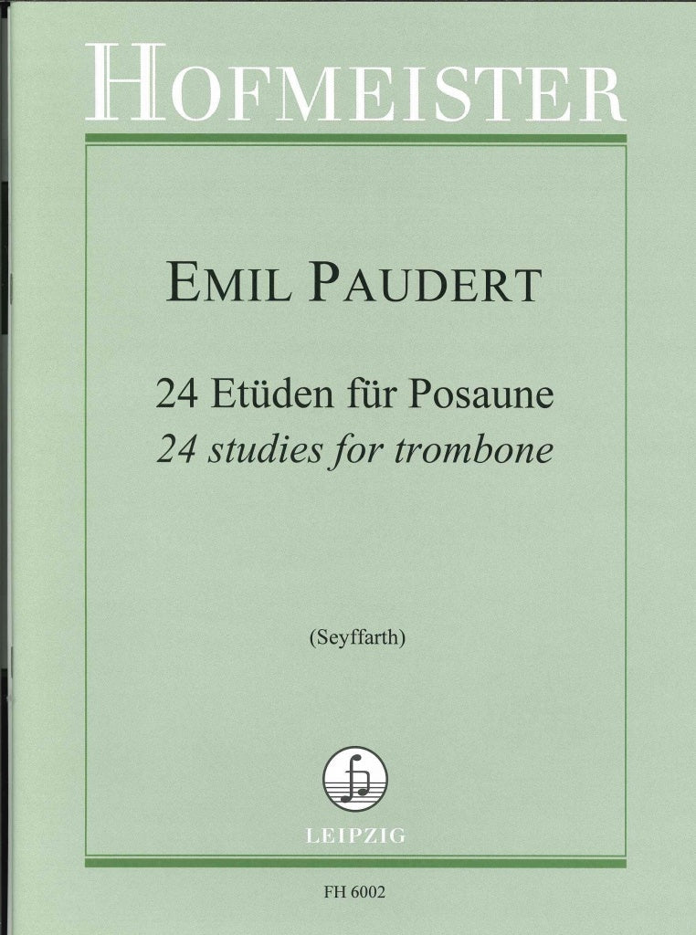 Paudert, 24 Etuden (Hofmeister)